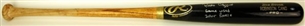Robinson Cano Autographed Rookie Year Game Used Bat with Inscription PSA GU 9